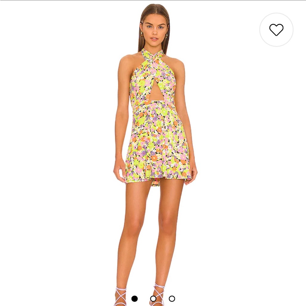 AFRM Izzy Halter Mini Dress